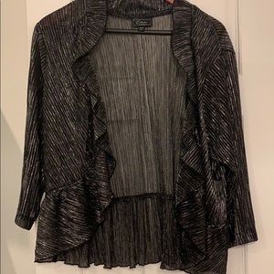 Dressbarn collection sheer jacket.